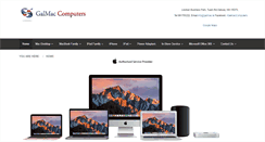 Desktop Screenshot of galmac.ie