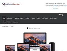Tablet Screenshot of galmac.ie